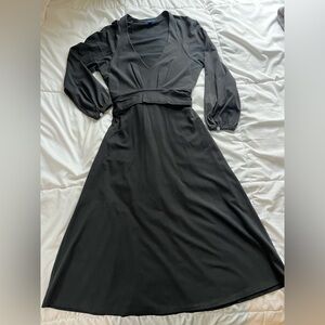 Black Lilla P jersey dress, size Small.